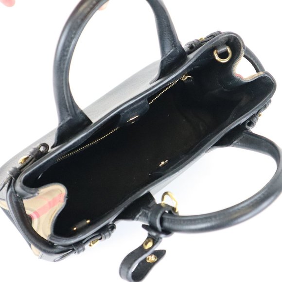 *SOLD* Burberry Banner Tote Small - Picture 7 of 8